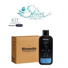 Kit 6 Unidades Shampoo 3 Em 1 For Men 400Ml Rhenuks Cosméticos (Afilhado)