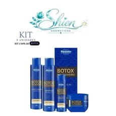 Kit 3 Unidades com 12 Itens Capilar Botox No Chuveiro - Rhenuks (Afilhado)
