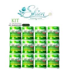 Kit 12 Unidades Gel Massageador Vinte Ervas Rhenuks (Afilhado)