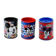 Apontador Mickey com Depósito Lata 1 Furo - Molin
