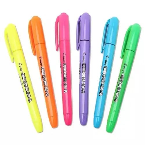 Marca texto Pilot Lumi Color