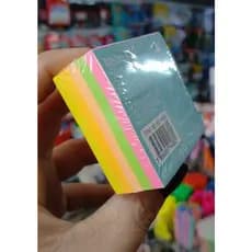 Blocos Adesivos Colorido 250 Folhas 5x5cm Mini Cubo Memo Sticker - Novo Século
