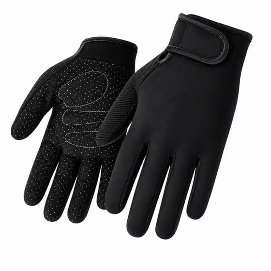 Luva Motoqueiro Moto Esportiva Frio Inverno Ciclismo Bike Bicicleta Palma Acolchoada Confortável