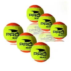 Kit 6 Bolas Beach Tennis Alta Qualidade