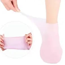 Meias De Silicone Para O Cuidado Dos Pés Gel Hidratante Anti-Rachaduras Removedor De Pele Morta