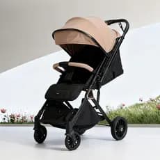 Carrinho De Bebê Leve E Dobrável Com Sistema De Amortecimento, Um ótimo Companheiro Para Levar Seu Bebê Para Passear.