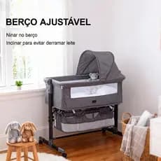 Cesto Moisés Para Bebê, Um Berço Que Pode Ser conectado à Cama De Um Adulto.
