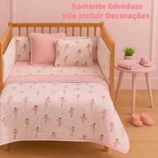 Edredom Berço Vilvaldi Bebê Unissex Super Macio 100% Algodão，1.00×1.30m Vários Estilos Disponíveis—Sulbrasil