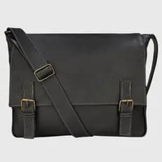 Bolsa Carteiro com Estilo Vintage Comporta Notebook