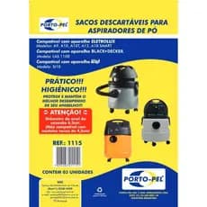 Saco Descartável Para Aspirador De Pó Electrolux Hidro  A-10 Com 3 Unidades