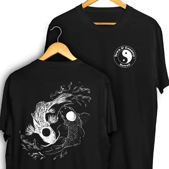 Camisa Tony Country Frente e Verso Carpas Blusa Camiseta 100% Algodão TOP