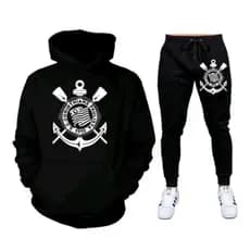 Conjunto Moletom Flanelado  Alta Qualidade Pronta Entrega