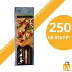 Embalagem Térmica Para Espetinho e Delivery c/250