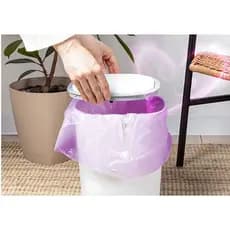 Saco de Lixo perfumado Reforçado LAVANDA 3L, 15L, 30L, 50L, 100L Resistente lixeira cozinha