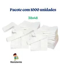 Sacola Branca Milheiro Restaurante Perfumaria Padarias Feiras Eventos Lojas AdegasProdutos