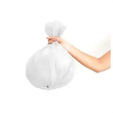 Saco de Lixo Reforçado BRANCO (3L,15L, 30L, 50L, 100L) - Resistência Máxima para Qualquer Ambiente!