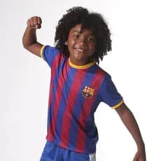 Camiseta Barcelona Illuvium Infantil Azul/Vermelho