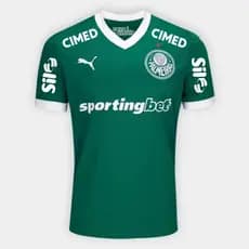 Camisa Palmeiras I Puma 25/26 Torcedor C/Patrocínio Verde
