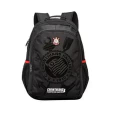 Mochila Esportiva Xeryus Corinthians Campeão Preta/Vermelha
