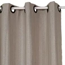 Cortina Veneza Nude 2 Fibras Rústica Diversos Tamanhos. Tecido PREMIUM
