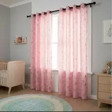 Cortina P/ Quarto Infantil 2,60x1,70 Estampada Exclusiva