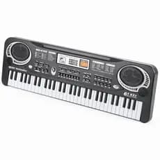 Brinquedo Teclado Piano  Elétrico Infantil De 61 Teclas Com Microfone E Fonte tope qualidade