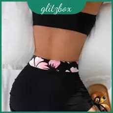 Roupa De Banho De Bolinhas Vintage Para Mulheres Com Acolchoamento Macio Uso Na Praia E Piscina