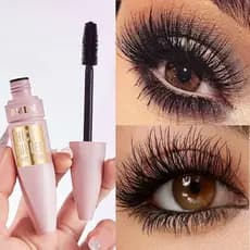 Máscara preta Natural à prova de suor à prova d'água 24 horas, alongamento de cílios, ondulação espessa, cosméticos de l