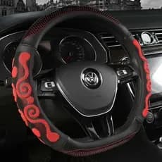 Capa de volante capa de volante dourada clássica moda luxo capa de volante de carro quatro estações Universal adequada p