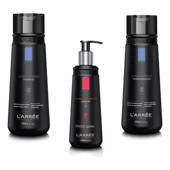 Kit Tratamento De Reconstrução Capilar + Leave-in - LARREE