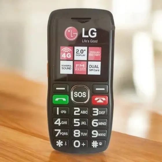 Celular Pra Idoso LG G365 4G Lite Dual Sim Idoso Bluetooth Câm.