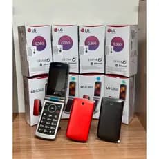 Celular LG Flip G360 3G Dual Chip Idoso Botão Grande Fácil Usar