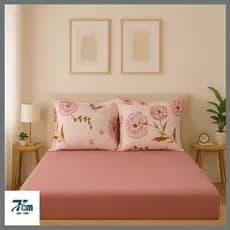 Jogo De Lençol Premium Cama Box 100% Algodão Com Elástico + Fronhas - SOLTEIRO - CASAL - QUEEN