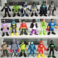 Boneco de Ação Articulado DC Batman Toy Story em Lote, Figura de Brinquedo da Moda para Exibição