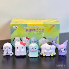 Fantasia de Fantasma de Halloween, Hello Kitty, Peixe Palhaço, Cachorro Pudim, Enfeite de Figura de Desenho Animado Fofo