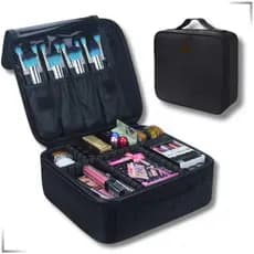 Bolsa Câmera Equipamentos Fotográficos Maleta Organizadora Divisórias Reguláveis Maleta De Maquiagem E Tatuagem