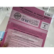 APOSTILA SIMULADO SAS 2023 IMPRESSO E ENCADERNADO + ARQUIVO GABARITO COMENTADO