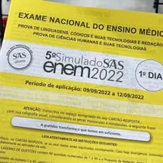 APOSTILA SIMULADO SAS 2021 IMPRESSO E ENCADERNADO + ARQUIVO GABARITO COMENTADO