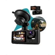 Camera Veicular Kit Interna E ExternaGravação Frontal E Traseira 1080pHD Wifi Visão Noturna