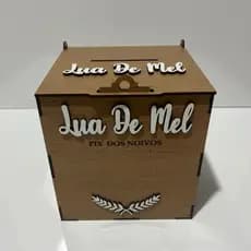 Caixa PIX Lua de Mel Corte Gravata
