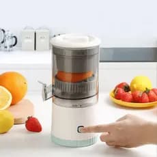 Espremedor Elétrico Portátil USB Recarregável Automático 400ml Suco Natural sem Esforço