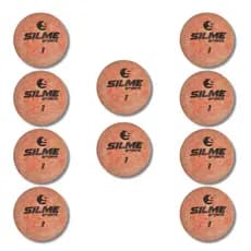 Kit c/ 10 Bolas de Frescobol Borracha N3