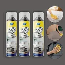 Kit c/ 3 Limpa Estofado, Tapetes, Colchões Zip 300ml - My Place