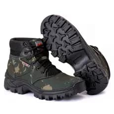 COTURNO MASCULINO MOTOCICLISTA NAS CORES CAMUFLADO  COM VERDE E PRETO EXELENTE QUALIDADE E CONFORTO