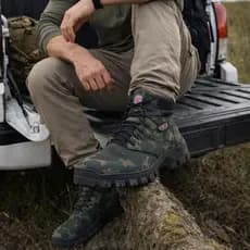 COTURNO MASCULINO CAMUFLADO PARA TRILHA EXCELENTE QUALIDADE E CONFORTO
