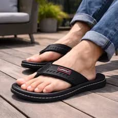 Chinelo Anatômico Masculino com Palmilha Confortável Sandália Solado Antiderrapante e Design Ergonômico para Uso Diário