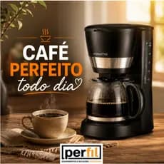 Cafeteira Elétrica 15 Xícaras 600ml 127V Agratto cafeteira eletrica cafeteira pequena filtro perman