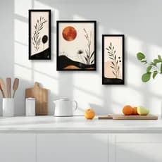 quadros decorativos para cozinha lavabo sala de jantar minimalista abstrato