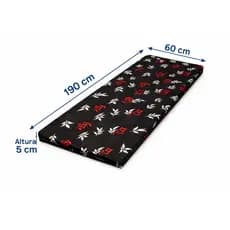 Colchonete Espuma D23 1,90x60x5cm Multiuso Resistente e Confortável