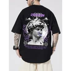 Camiseta Civilization Unissex 100% Algodão - Envio em 24H